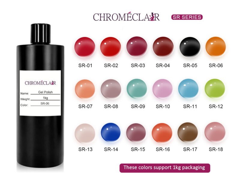 Smalto gel senza HEMA e senza TPO Confezione da 1 kg