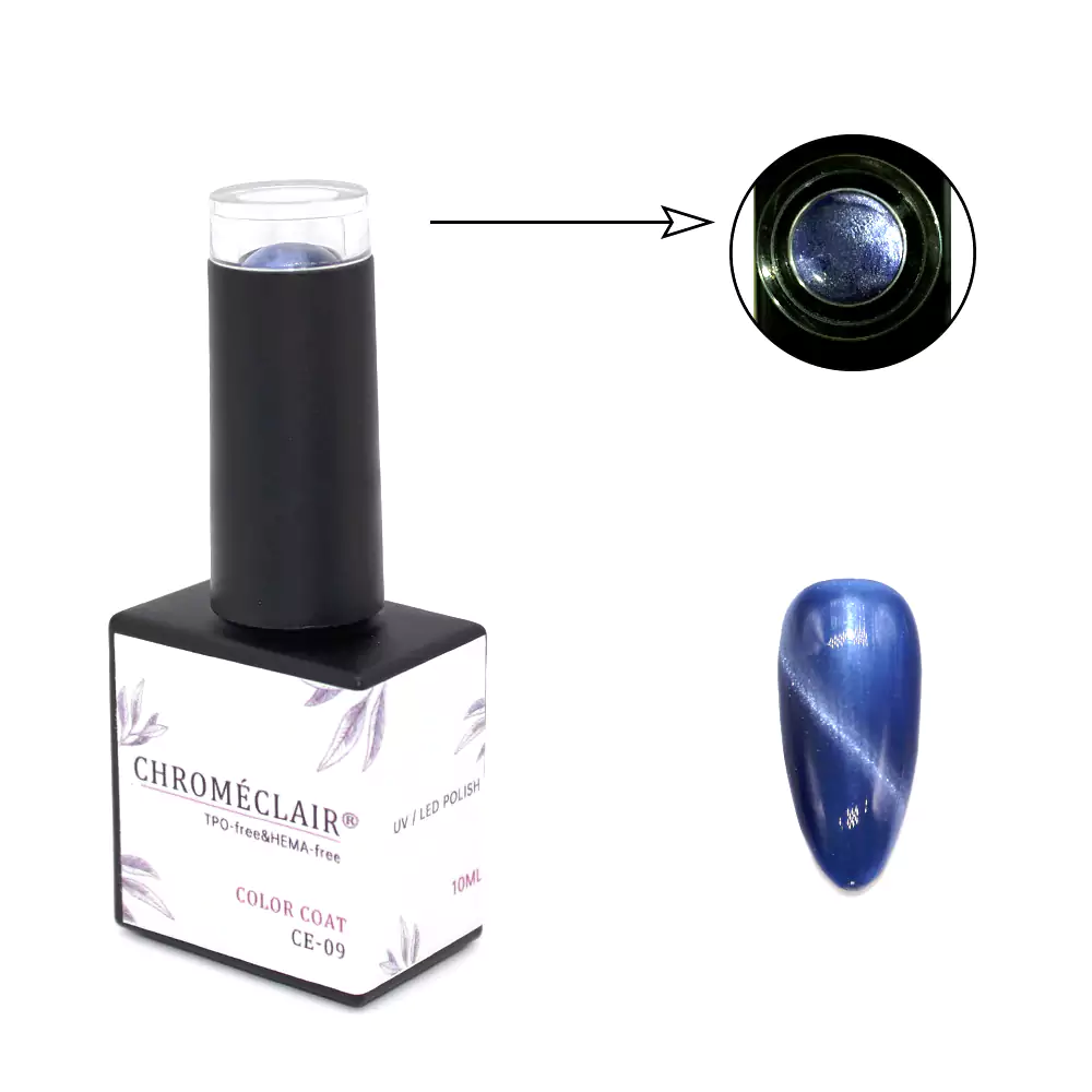 Smalto gel senza Hema e senza TPO Cat Eye CE0910ml CHROMÉCLAIR