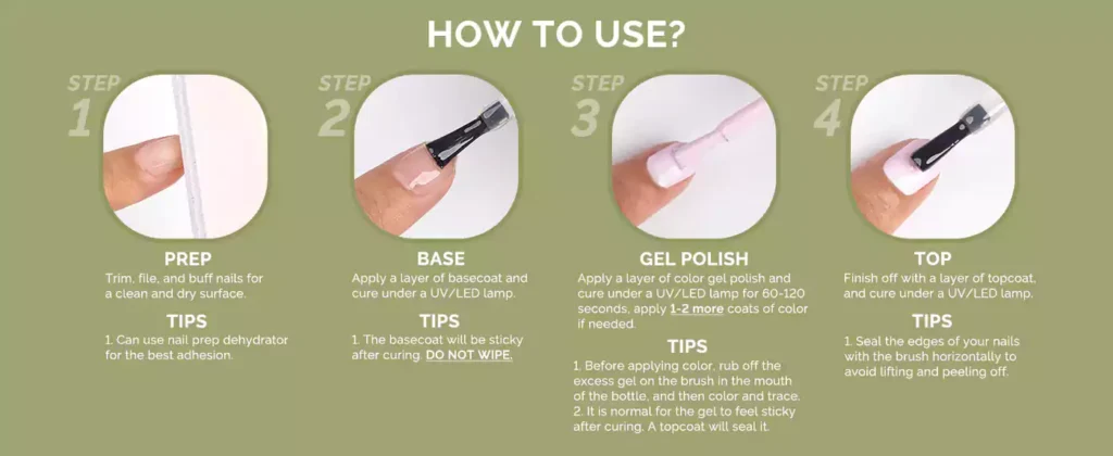 How to use CHROMÉCLAIR gel polish