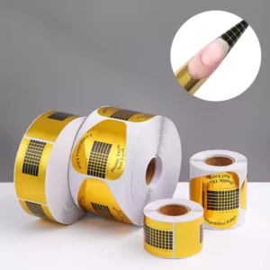 Professional Nail Form Guide 500PCS/1 Roll