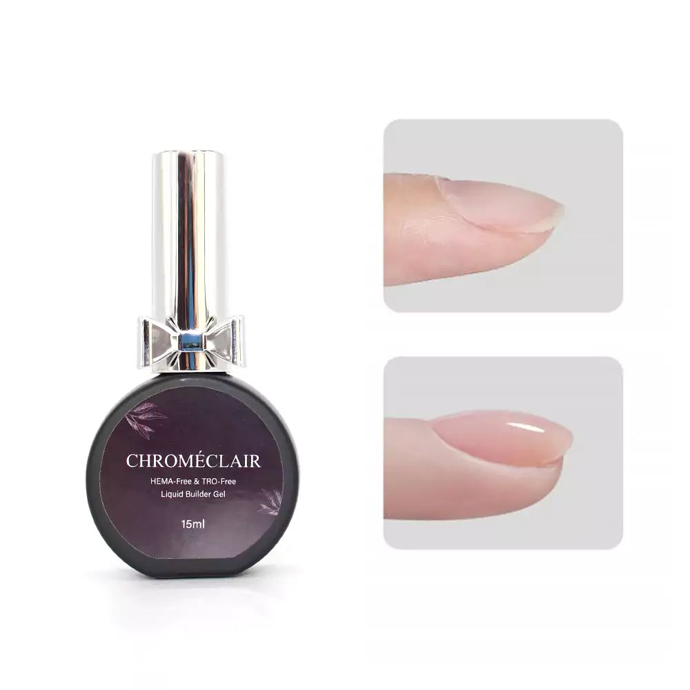 Hema-Free and Tpo-Free Liquid Builder Gel-1 -CHROMÉCLAIR