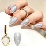 Cat Eye Gel Polish White Color HEMA-Free and TPO-Free CE14