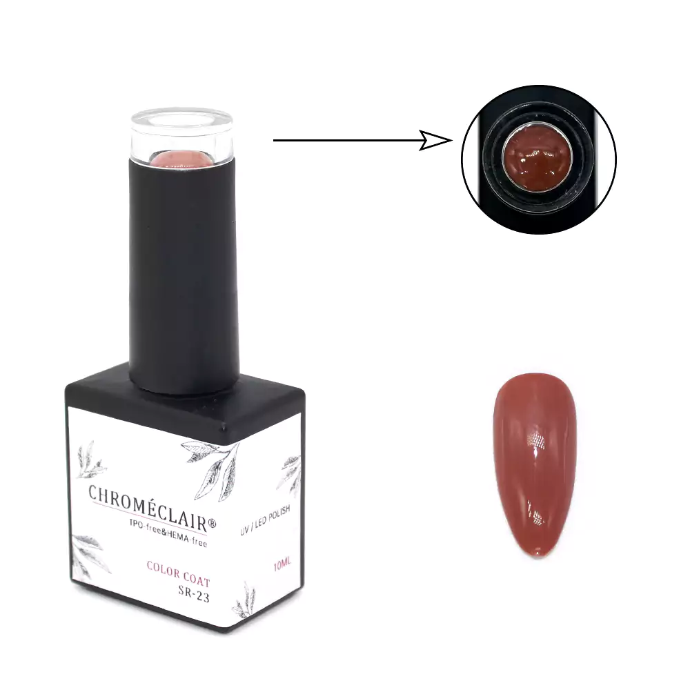 HEMA&TPO FREE SOLID COLOR SR-23 10ML CHROMÉCLAIR