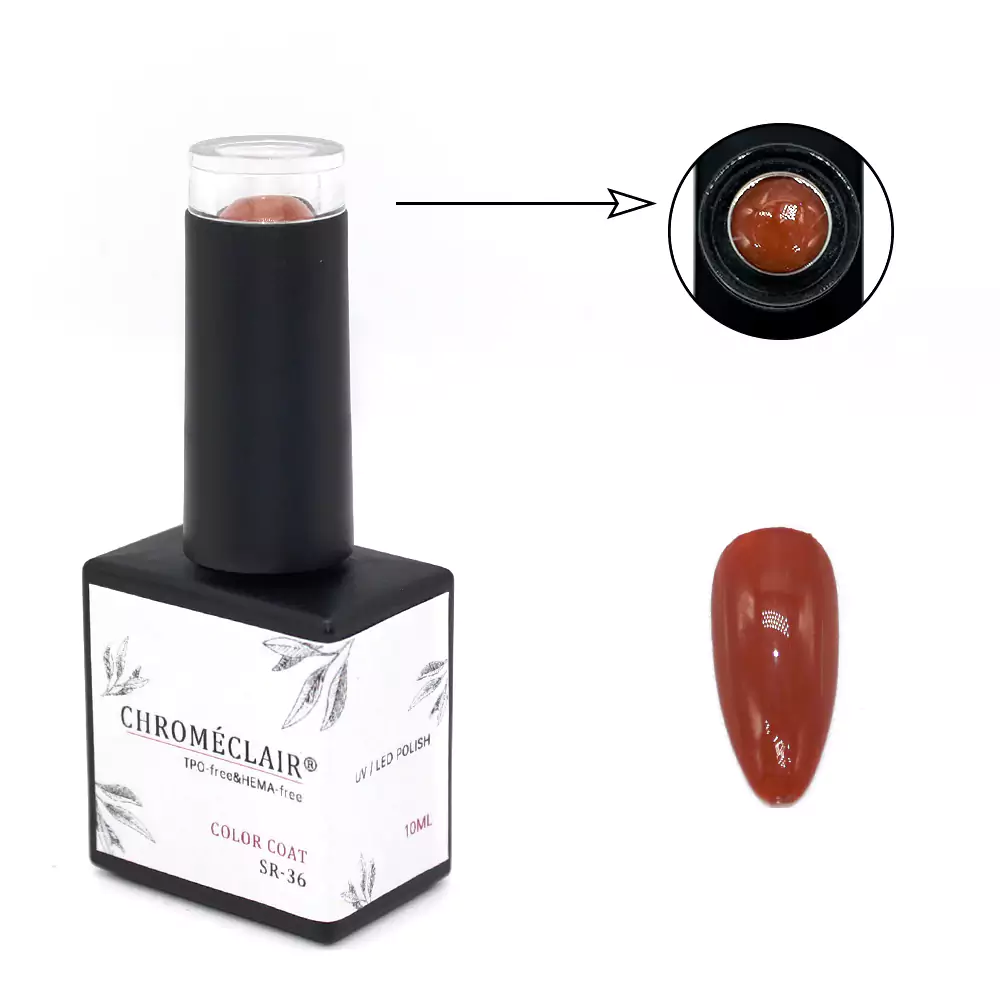 HEMA&TPO FREE SOLID COLOR SR-36 10ML CHROMÉCLAIR