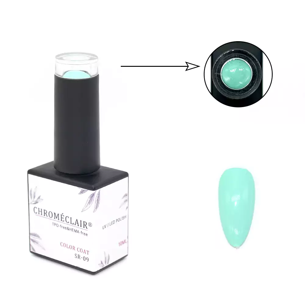 HEMA&TPO FREE SOLID COLOR SR-09 10ML CHROMÉCLAIR