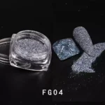 Crystal nail powder-FG04 CHROMÉCLAIR