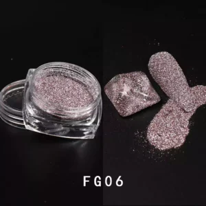 Crystal nail powder-FG06 CHROMÉCLAIR