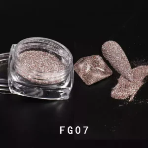 Crystal nail powder-FG07 CHROMÉCLAIR