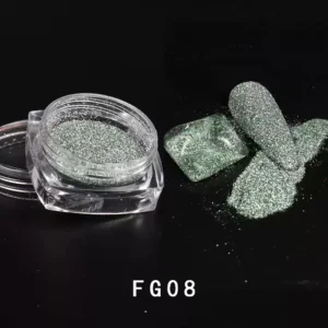 Crystal nail powder-FG08 CHROMÉCLAIR