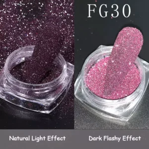 Crystal nail powder-FG30 CHROMÉCLAIR