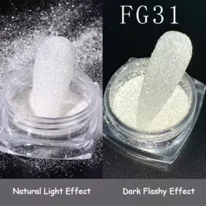 Crystal nail powder-FG31 CHROMÉCLAIR