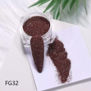 Crystal nail powder-FG32 CHROMÉCLAIR